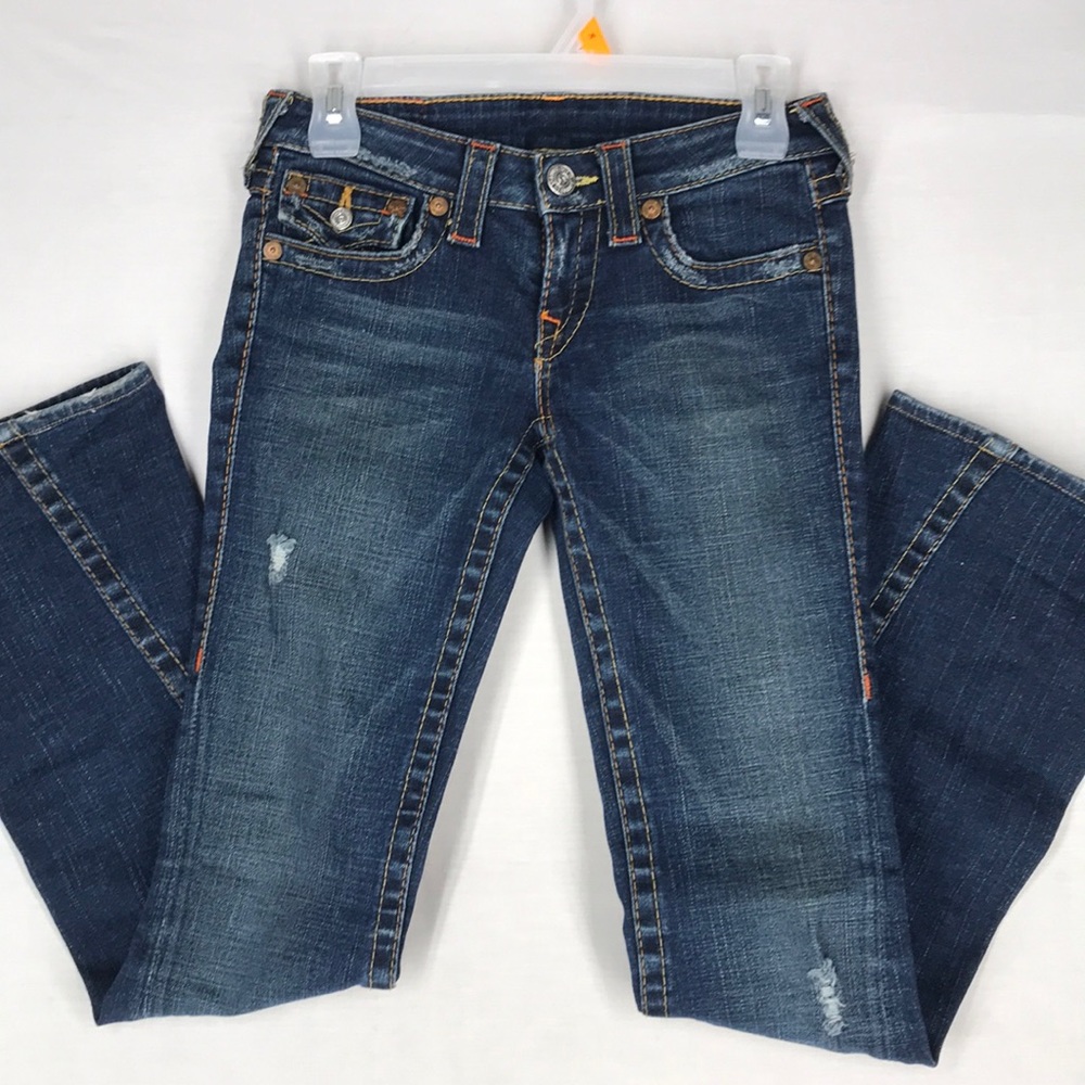 True Religion Joey jeans size 25 EUC